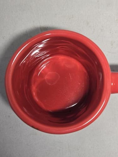 Vintage Looney Tunes Taz 3D Raised Ceramic Coffee Mug Tasmanian Devil #R63r - Thumbnail 3