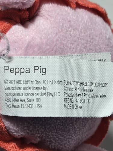 Peppa Pig Plush Toy Lot of 3 Peppa, George, and Mummy Pig Stuffed Animals #R64r - Thumbnail 16
