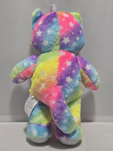 Build-A-Bear Workshop Rainbow Starry Skies Kitty Cat Plush Stuffed Animal #S63s - Thumbnail 2
