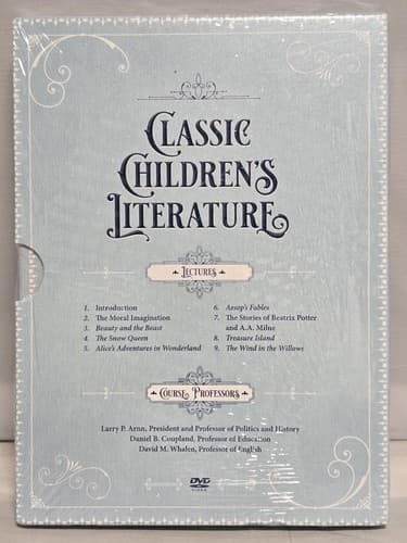 Hillsdale College Classic Children's Literature 4-DVD Set New & Factory Sealed - Thumbnail 3
