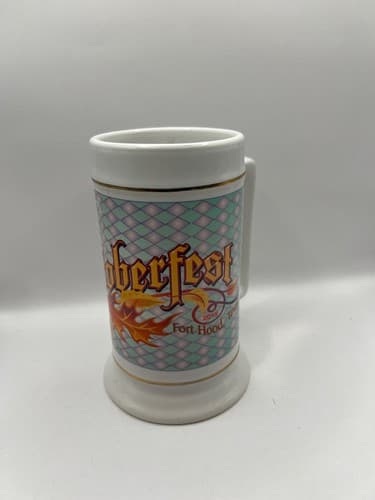 Fort Hood Texas Oktoberfest Beer Stein Mug 2013 Ceramic German Style Collectible - Thumbnail 3