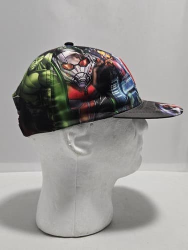 Marvels Avengers youth trucker cap Hat #G80g - Thumbnail 2