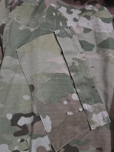 US Military OCP Multicam Army Combat Uniform (ACU) Jacket Small/X-Long #G55g - Thumbnail 5