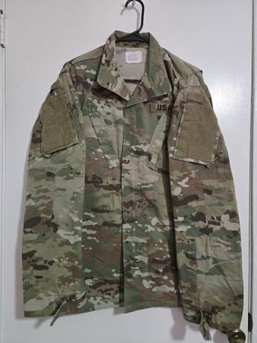US Military OCP Multicam Army Combat Uniform (ACU) Jacket Small/X-Long #G55g - Thumbnail 2