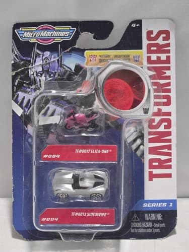 Micro Machines Transformers 2-Pack Series – Elita One & Autobot Vehicles