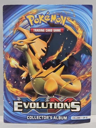 Pokemon Evolutions Collectors Album Vol. 1 of 2 Trading Card Game Charizard S85s