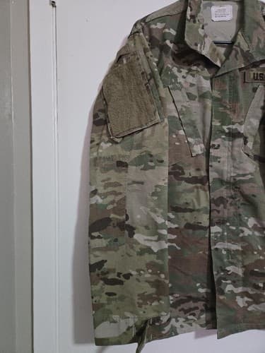US Military OCP Multicam Army Combat Uniform (ACU) Jacket Small/X-Long #G55g - Thumbnail 3