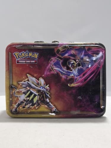 Pokémon Trading Card Metal Tin Storage Case – Rowlet Litten Popplio Art#M59m
