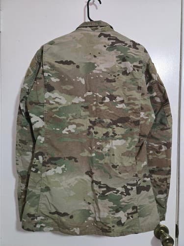 US Military OCP Multicam Army Combat Uniform (ACU) Jacket Small/X-Long #G55g - Thumbnail 7