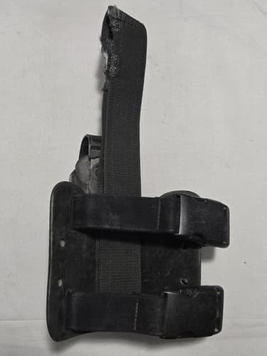 Hard Molded Tactical Drop Leg Handgun Holster Duraflex Buckles Thigh Rig (See - Thumbnail 2