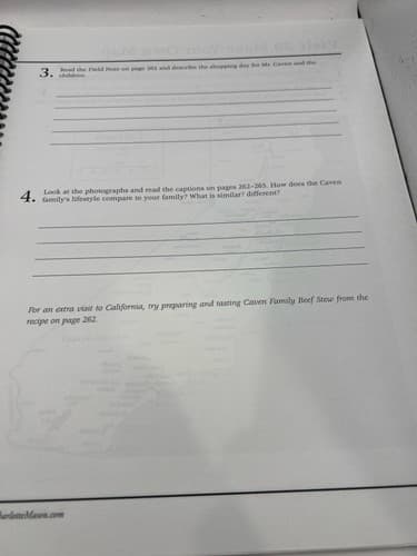 Visits to North America Geography Resource Book Spiral Bound VGC #S84s - Thumbnail 9