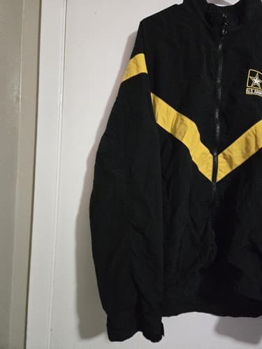 Large/Regular APFU Jacket Army Black and Gold NSN:8415-01-623-8632 #G60g - Thumbnail 2