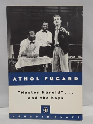 Lot of 2 Vintage Athol Fugard Drama Books Plays One Master Harold Road to Mecca - Thumbnail 4