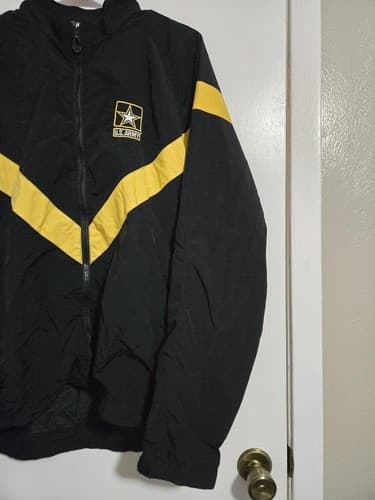 Large/Regular APFU Jacket Army Black and Gold NSN:8415-01-623-8632 #G60g - Thumbnail 3