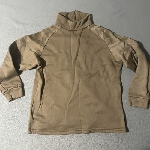 Cold Weather Undershirt Polypropylene Brown Military Size Medium #32y - Thumbnail 3