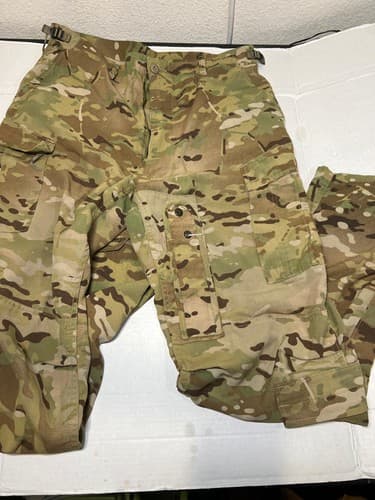 US Army A2CU OCP Pants Large Long – Flame Resistant Aircrew Combat TrousersP46p - Thumbnail 7