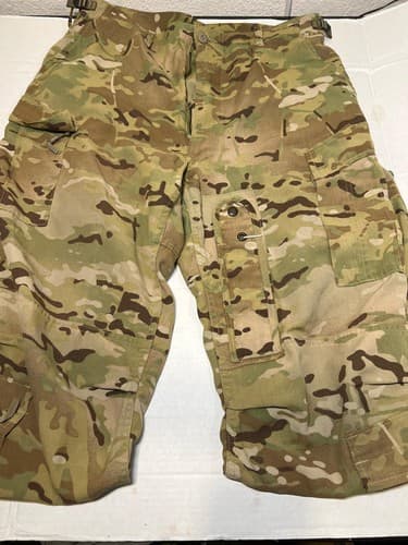 US Army A2CU OCP Pants Large Long – Flame Resistant Aircrew Combat TrousersP46p - Thumbnail 6