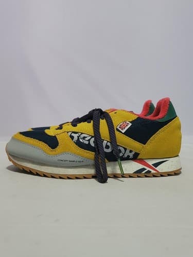Reebok classic leather ripple kids multicolor athletic shoes Sz: (1 1/2) #A81a - Thumbnail 4