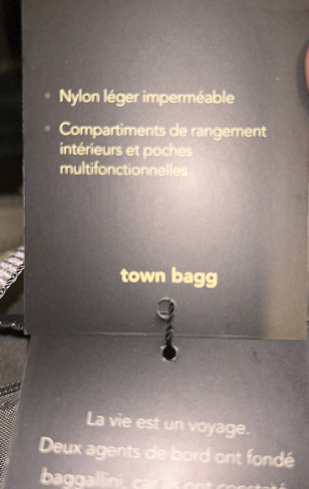 Baggallini Town Bagg Crossbody Pewter Animal Print Nylon Water Resistant NWT - Thumbnail 9