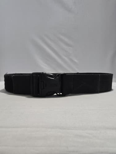 BLACKHAWK Law Enforcement Riggers Belt Black Duty Rescue Buckle Patrol#O43o