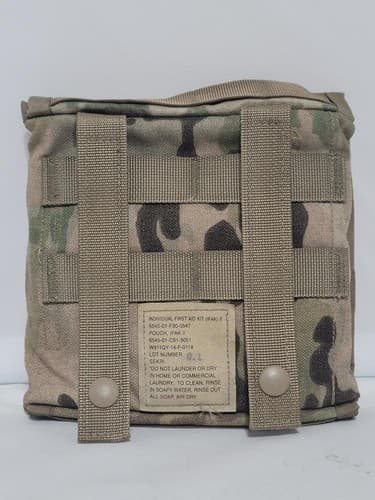 USGI Army IFAK II Empty Pouch Multicam MOLLE SEKRI First Aid NSN