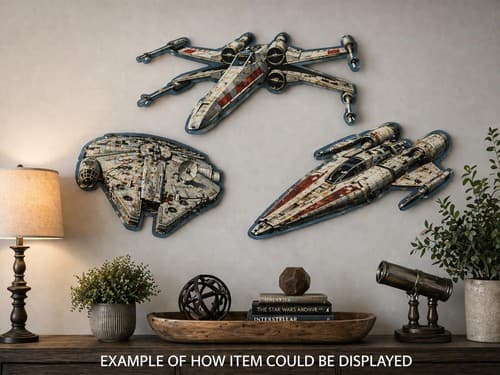 Star Wars Han Solo R2-D2 BB-8 Metal Tin Signs Open Road Brand Hobby Lobby Set - Thumbnail 2