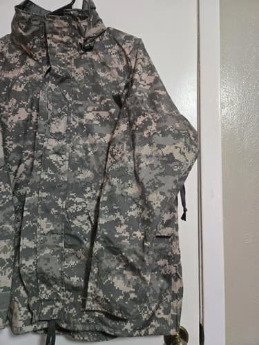 Large Short - ACU parka Cold digital camo Weather Jacket #G28g - Thumbnail 3