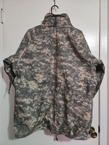 Large Short - ACU parka Cold digital camo Weather Jacket #G28g - Thumbnail 4