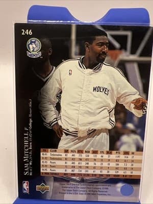 1995-96 Upper Deck - Sam Mitchell #246 - Thumbnail 3