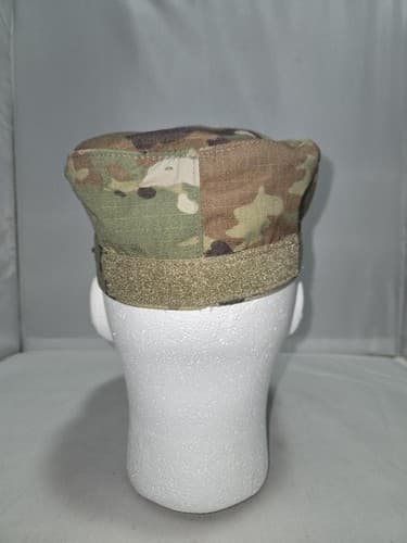 US Army OCP Patrol Cap 7 1/4 Scorpion W2 Multicam 8415-01-630-8933 VGC #Q88q - Thumbnail 3