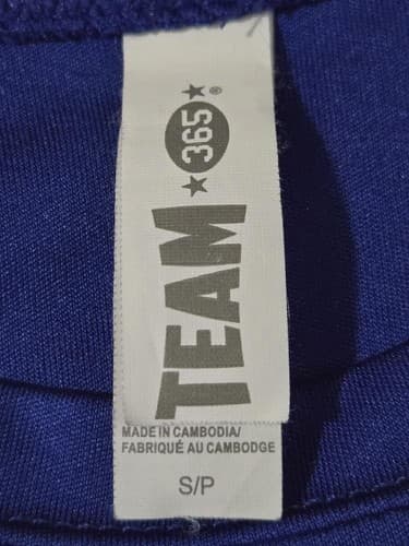 Team 365 Copperas Cove “CC PRE-ATHLETICS” Royal Blue T-Shirt Adult Small Crew - Thumbnail 3