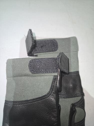 US Army Combat Gloves Short Small Green 8415-01-538-6730 Tactical VGC #Q98q - Thumbnail 3