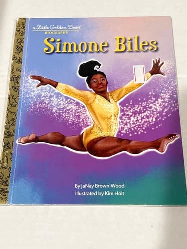 Lot of 5 Little Golden Books – Elmo Loves You, Black Panther, Trolls, Simone - Thumbnail 10