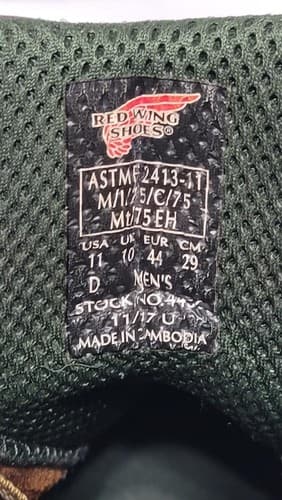 Red wing - Boots Steel Toe Size: 11 (NO BOX!) #5m - Thumbnail 7