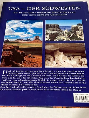 Lot of 2 German Books USA Travel – Länder der Welt & Der Südwesten Culture - Thumbnail 6
