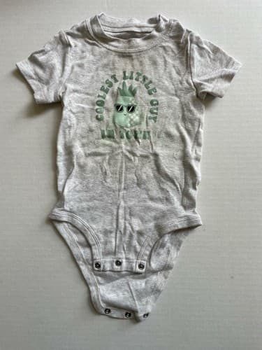 Baby Boy 18 Month Short Sleeve Bodysuits Lot Of 10 - Thumbnail 12