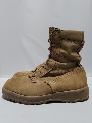 Military Belleville US Army Combat boots Hot weather Size 10 W Made In USA #75v - Thumbnail 5