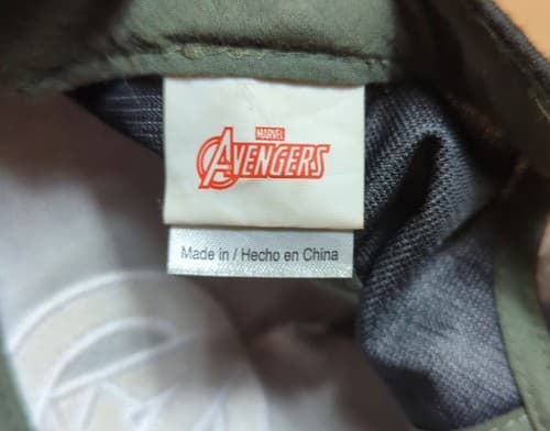 Avengers Brown Camouflage Snapback Cap - Marvel Men's One Size Hat - Thumbnail 4