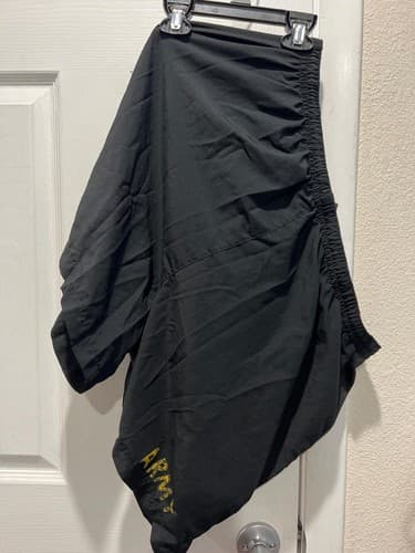 Lot of 2-X Large Mens APFU Short Sleeve Shirt & short Army Black and Gold #59L - Thumbnail 6