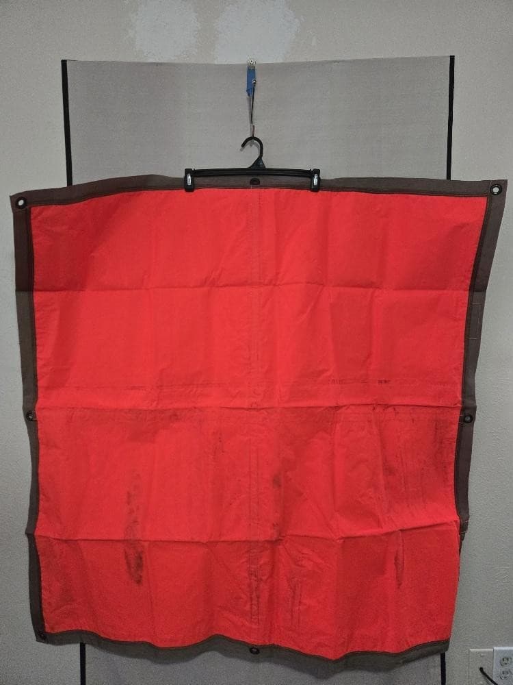USGI VS-17 Signal Panel 4x4 Reversible Marker Survival Orange #Q75q - Thumbnail 3