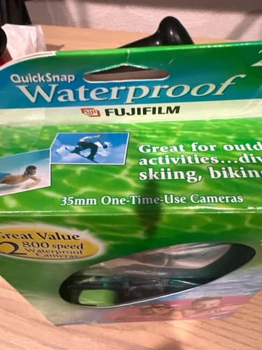 Fujifilm QuickSnap Waterproof 800 Speed Disposable Camera 2-Pack Exp 12/2007 New - Thumbnail 5