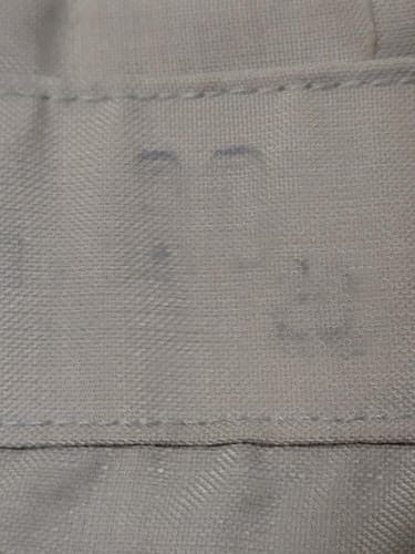 DSCP Marine Men's Poly/Wool Khaki Long Sleeve Shirt Size: (33) #A7a - Thumbnail 3