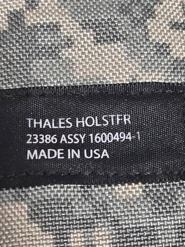 Thales ACU 23386 Assy 1600494-1 MBITR Radio Holster MOLLE Tactical Pouch #P89p - Thumbnail 4