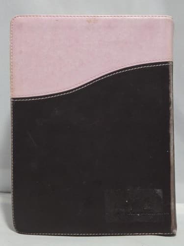 NIV Fire Bible Global Study Edition Chocolate Pink Flexisoft Leather Hendri - Thumbnail 3