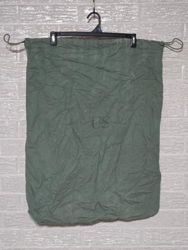 Barracks Cotton Laundry Bag Green NSN: 8465-00-530-3692 #J21j