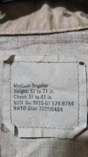 Fracu OCP Multicam Jacket Medium/Regular #35j - Thumbnail 6
