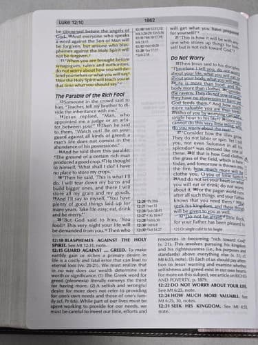 NIV Fire Bible Global Study Edition Chocolate Pink Flexisoft Leather Hendri - Thumbnail 8
