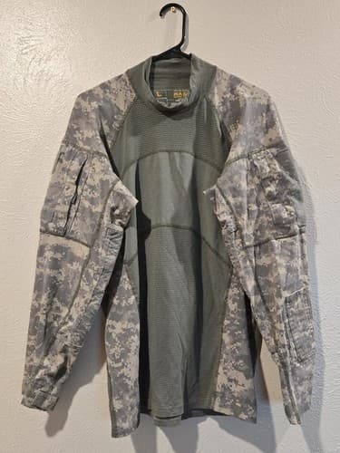 Massif Army Combat Shirt – Large – Flame Resistant (FR) – Multicam/ACU