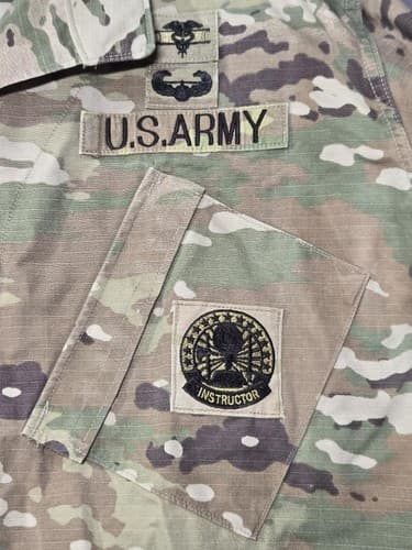 USGI Army OCP Scorpion W2 Uniform Coat Jacket Large R 8415-01-623-5552 #M44s - Thumbnail 7