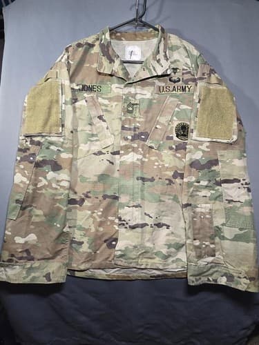 USGI Army OCP Scorpion W2 Uniform Coat Jacket Large R 8415-01-623-5552 #M44s